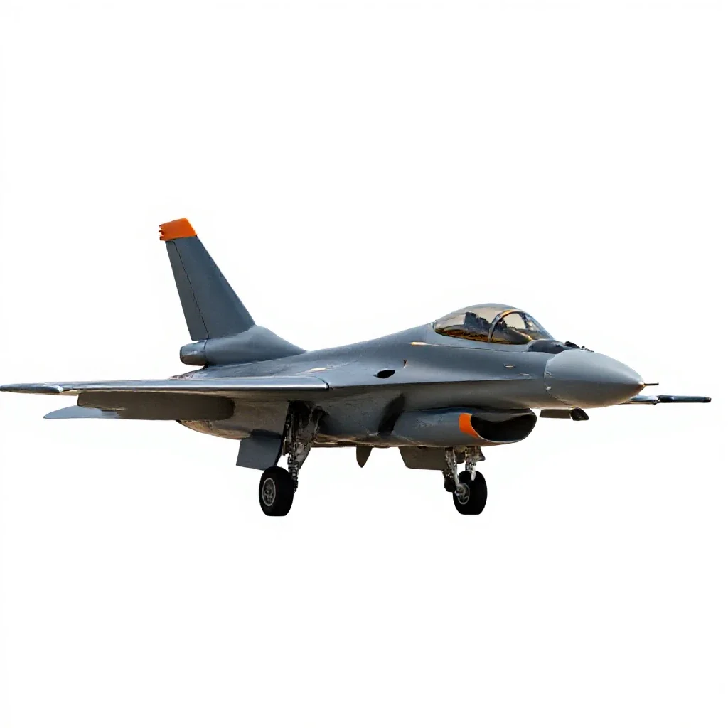 Interceptor isolated on a white background