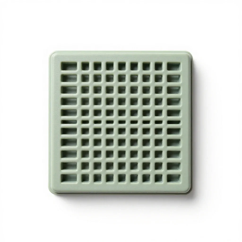 Brattice isolated on a white background