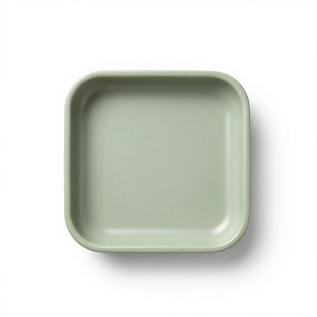 Breakfast area isolated on a white background