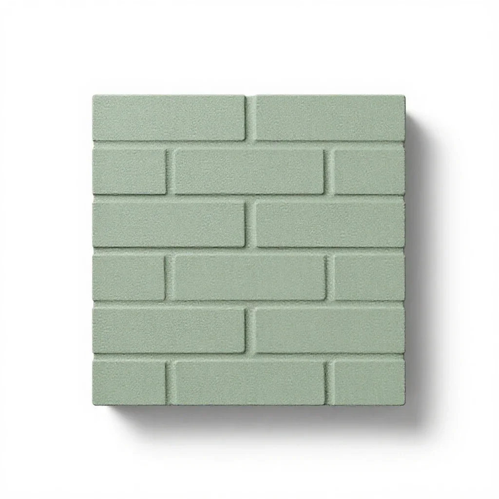 Brickwork isolated on a white background