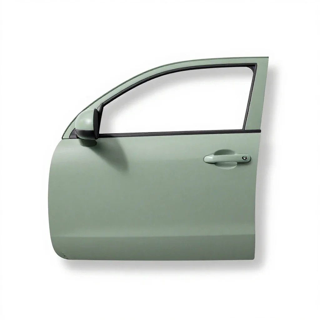 Car door isolated on a white background