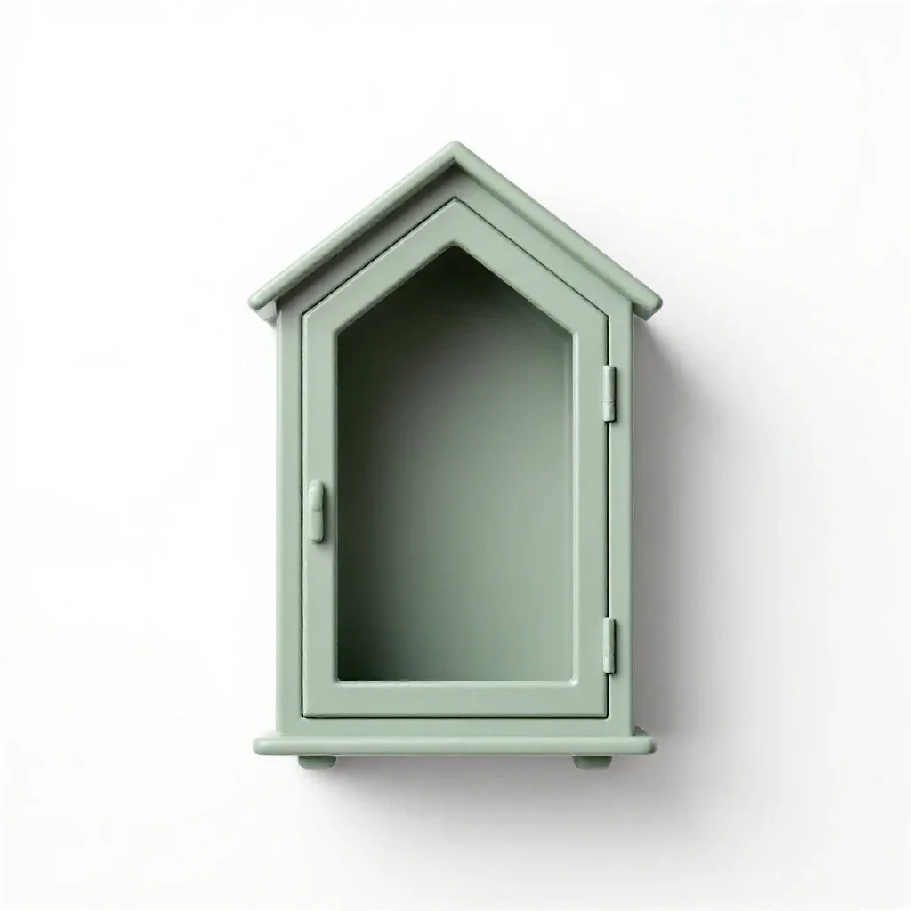 Charnel house isolated on a white background
