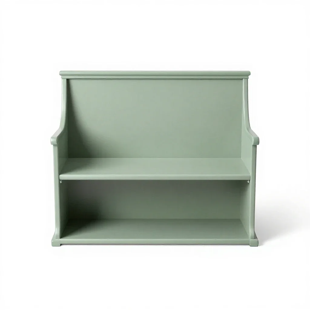 Choir loft isolated on a white background
