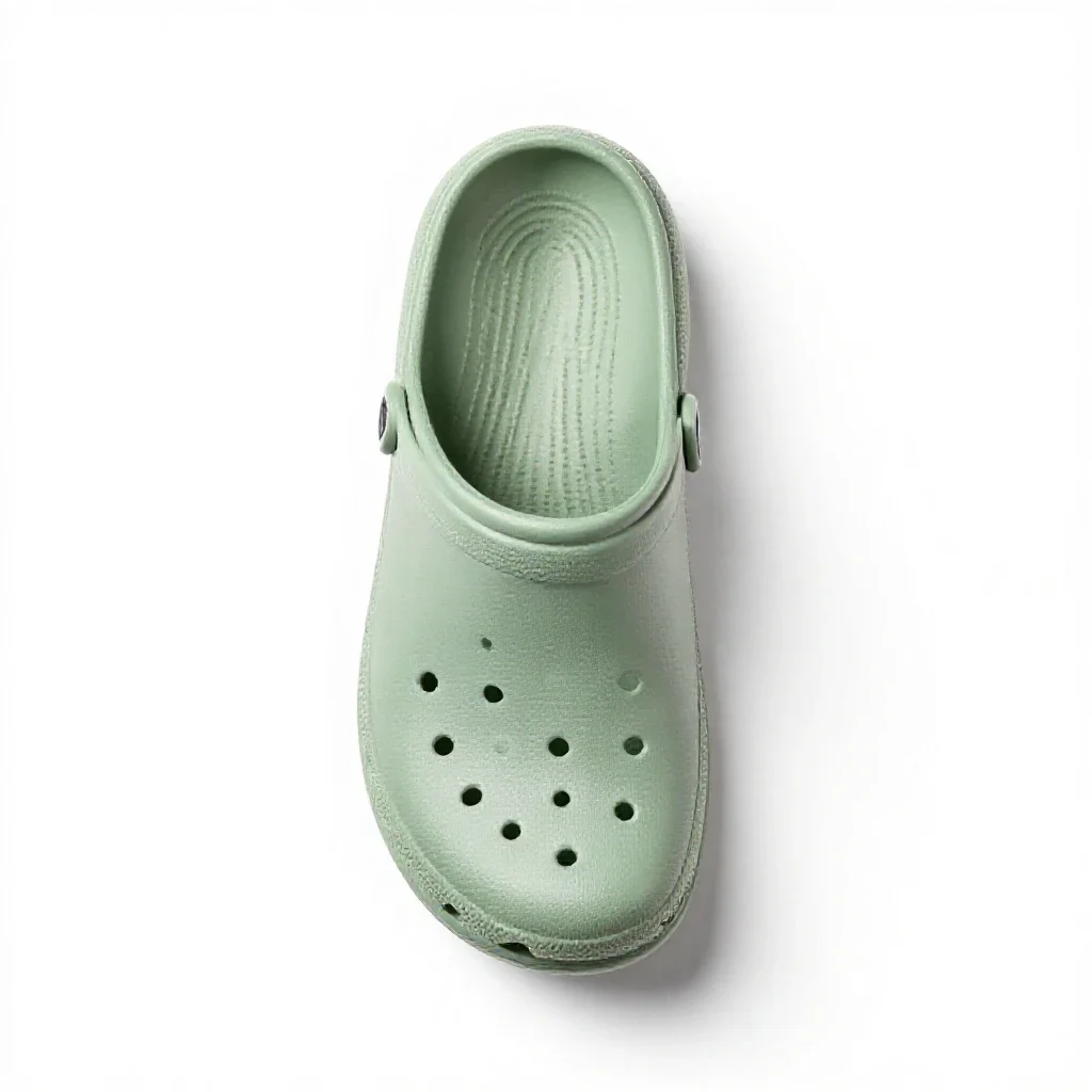 Clog isolated on a white background