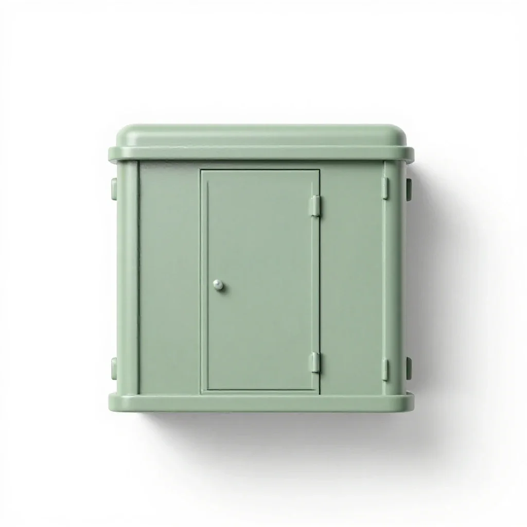 Coach house isolated on a white background
