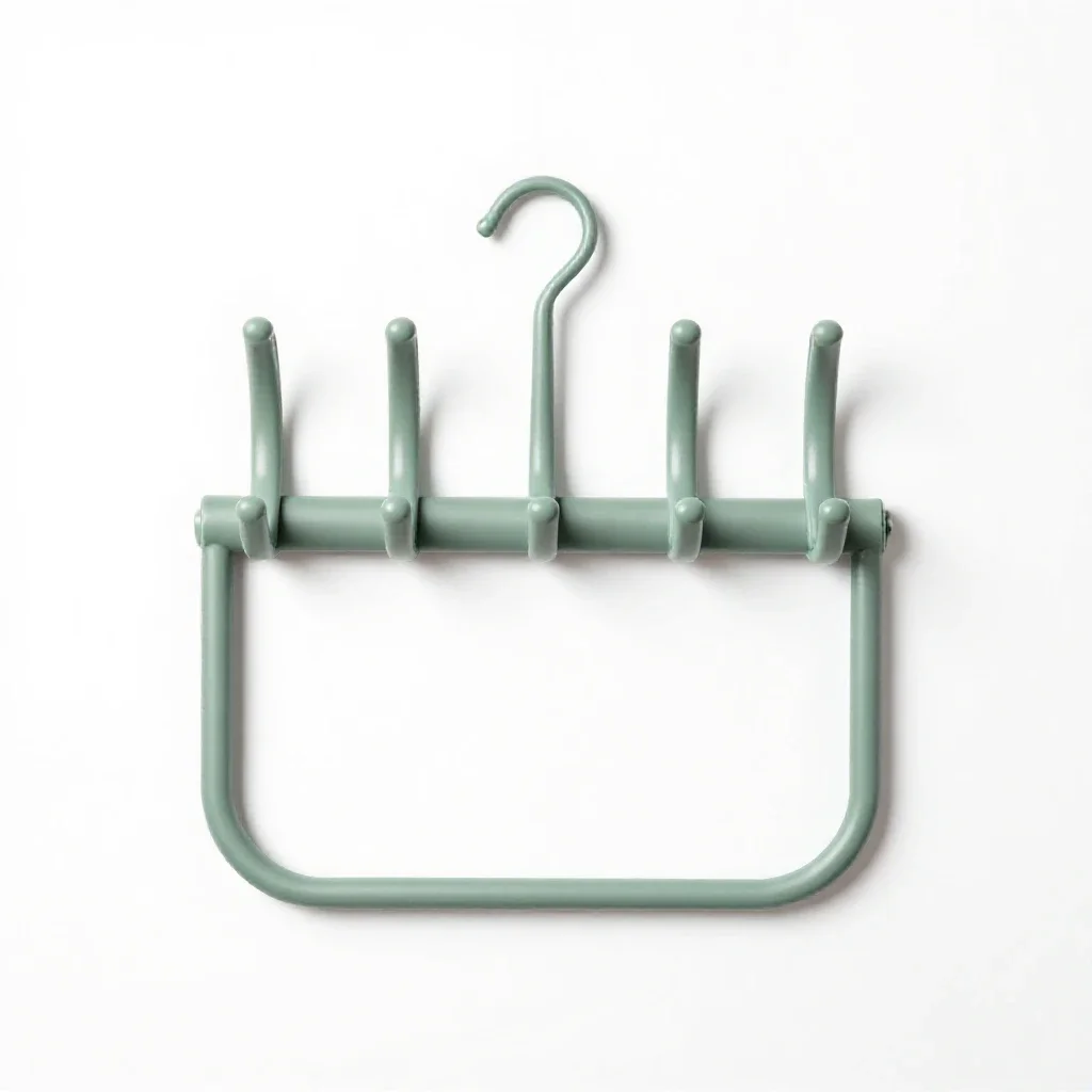 Coatrack isolated on a white background