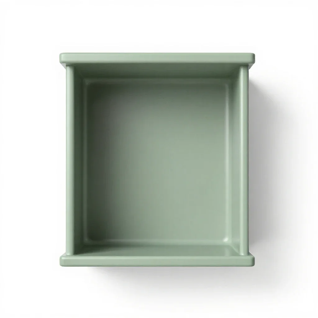 Confessional isolated on a white background