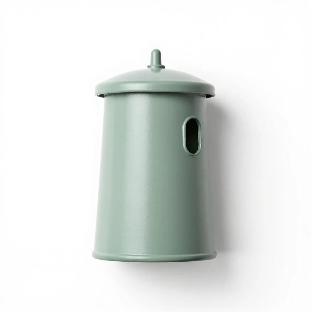 Conning tower isolated on a white background