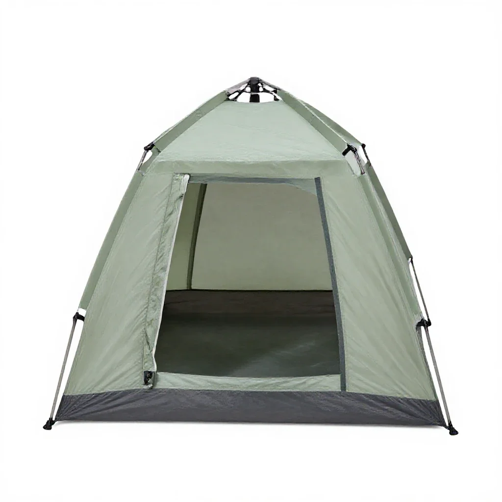 Cottage tent isolated on a white background