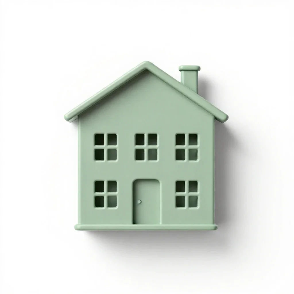 Customhouse isolated on a white background