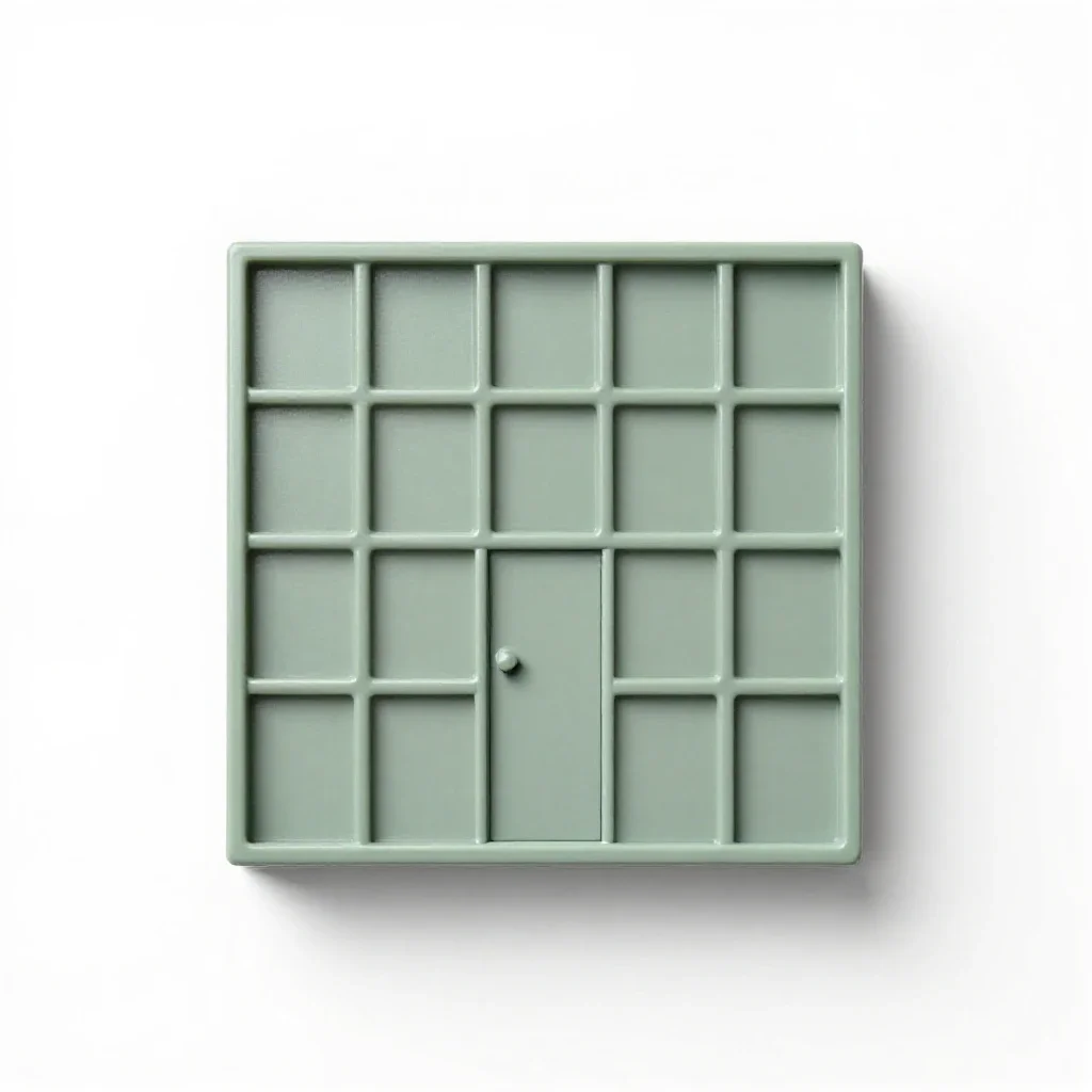 Death house isolated on a white background