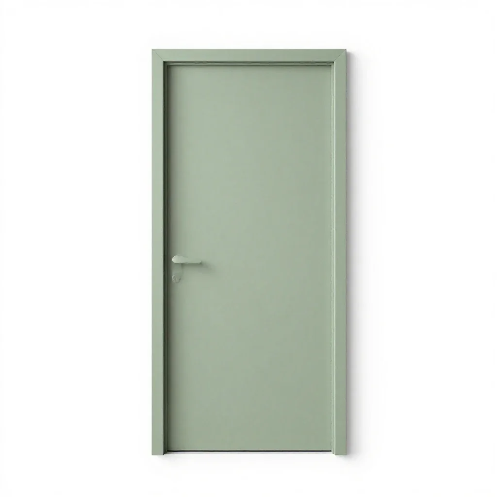 Door isolated on a white background