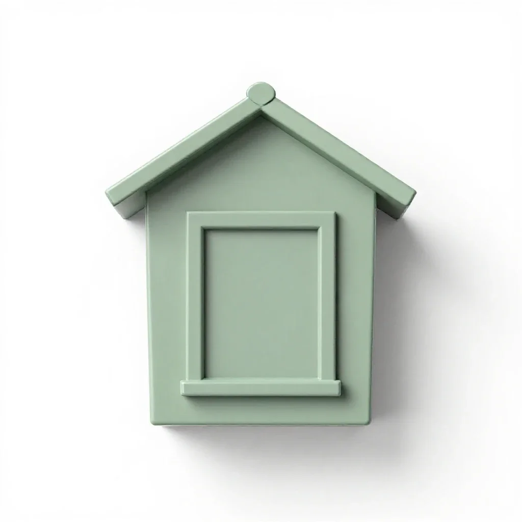 Dormer isolated on a white background