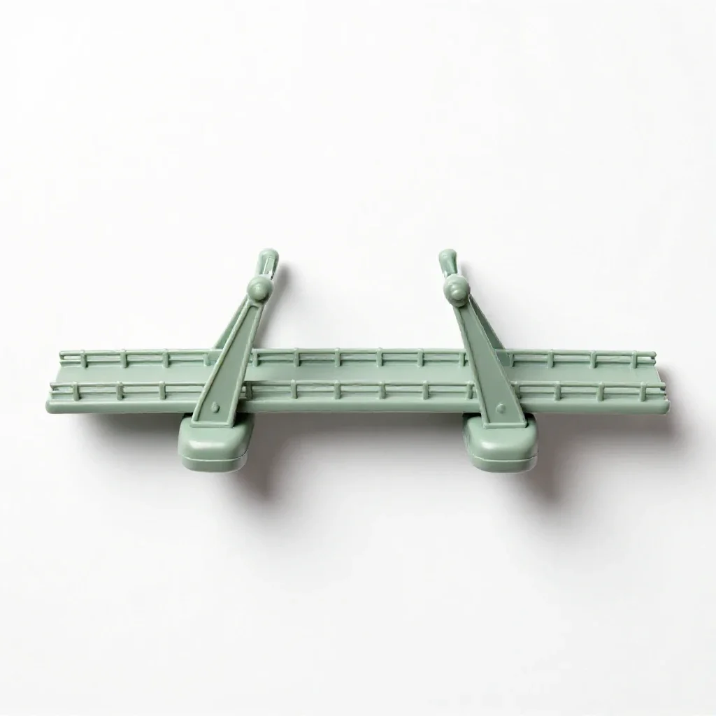 Drawbridge isolated on a white background