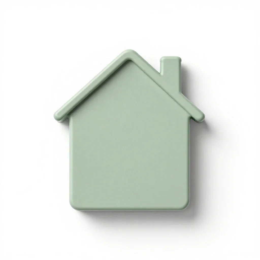 Dwelling isolated on a white background