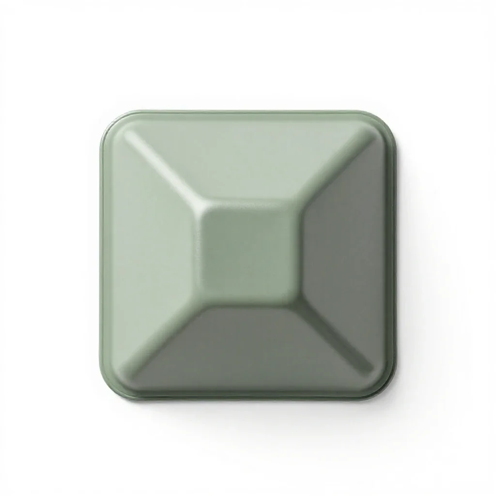 Fallout shelter isolated on a white background