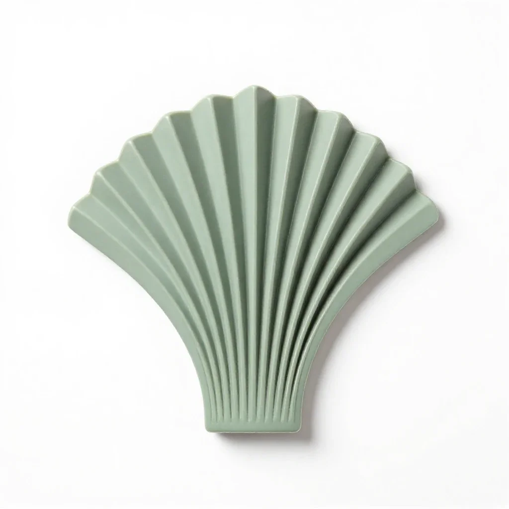 Fan vaulting isolated on a white background