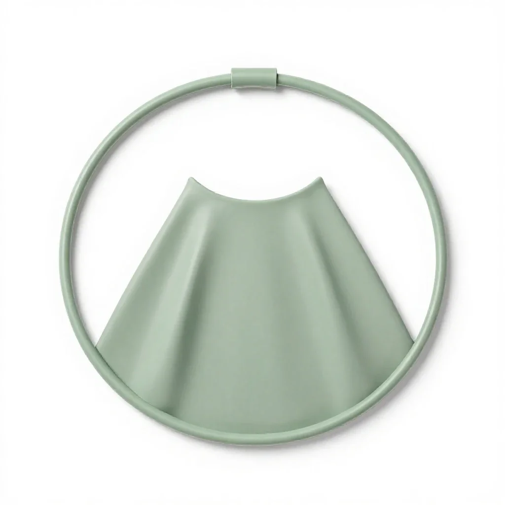 Farthingale isolated on a white background