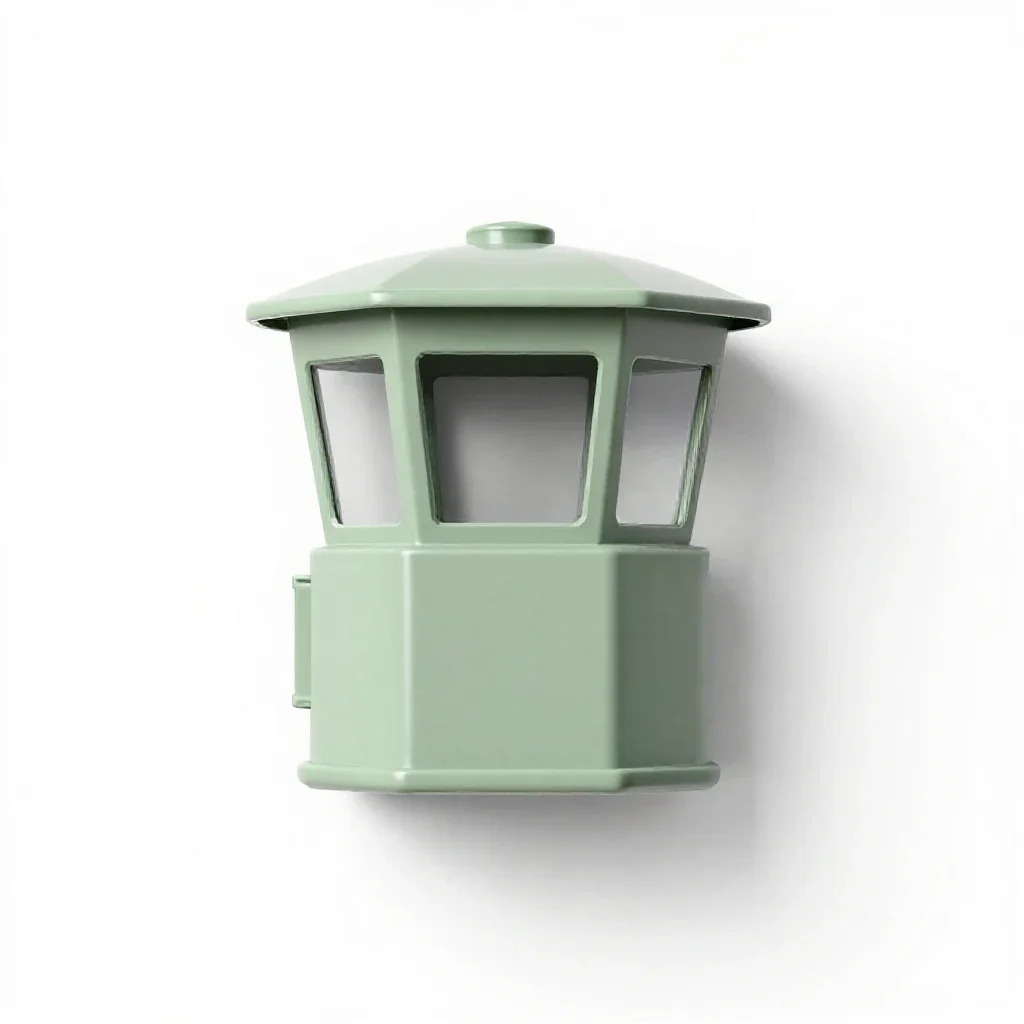 Fire tower isolated on a white background