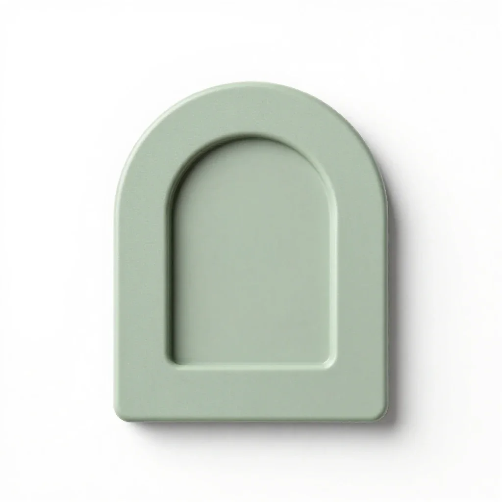 Flat arch isolated on a white background