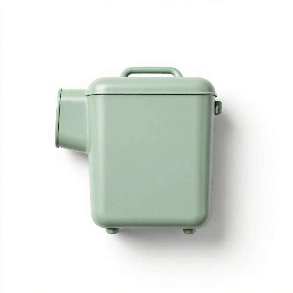 Fleapit isolated on a white background