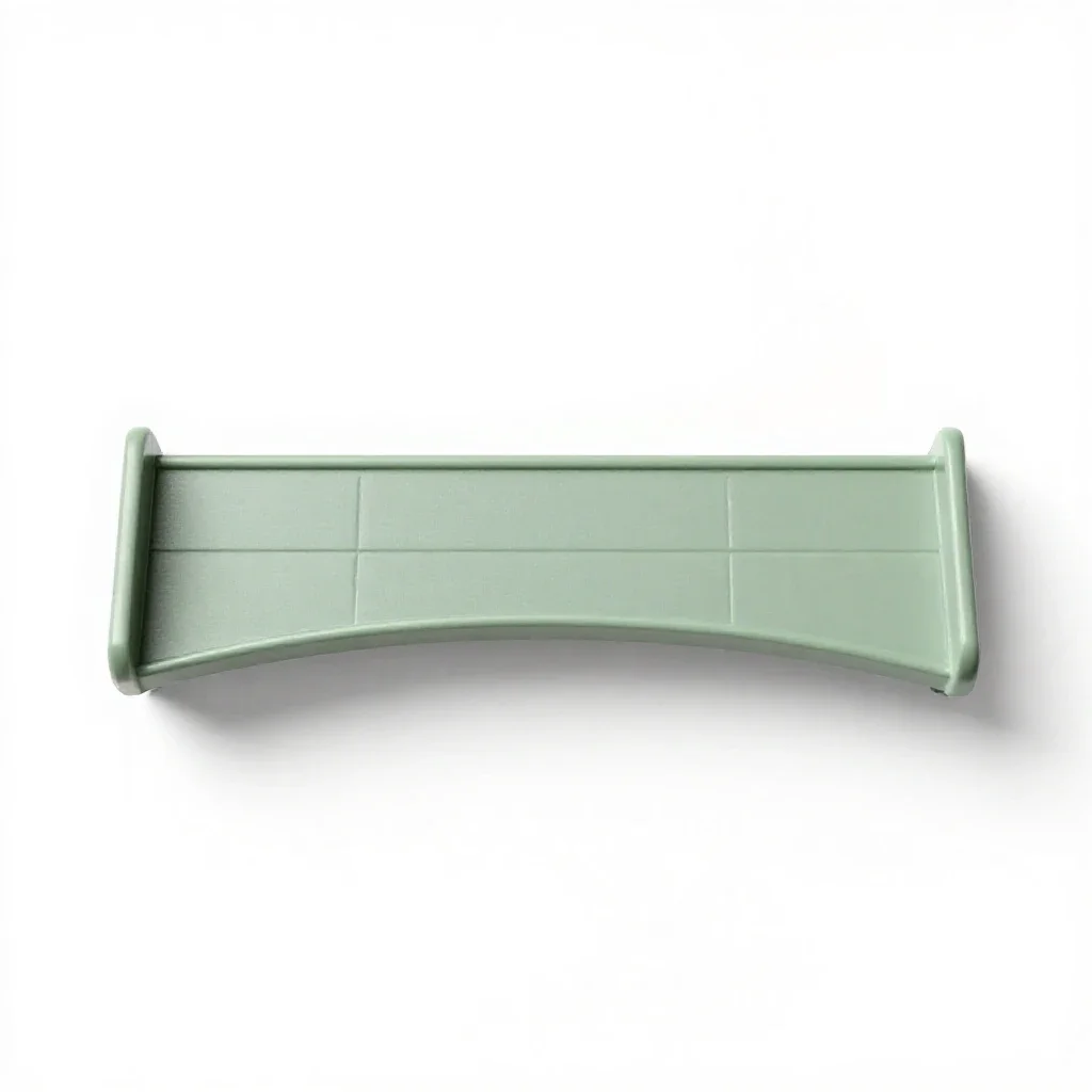 Footbridge isolated on a white background