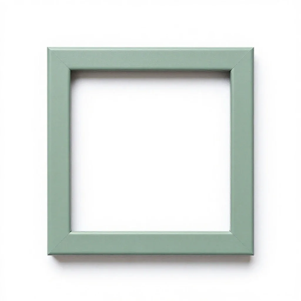 Frame isolated on a white background