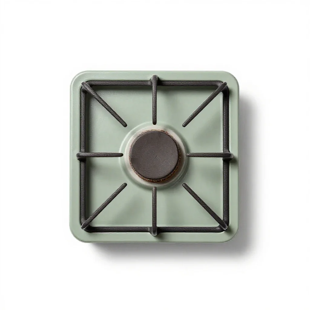 Gas furnace isolated on a white background