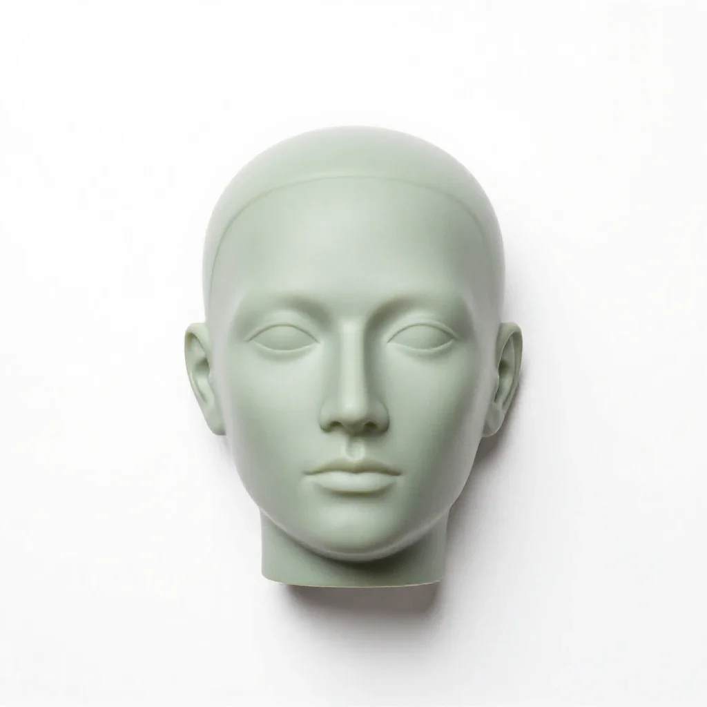 Head shop isolated on a white background