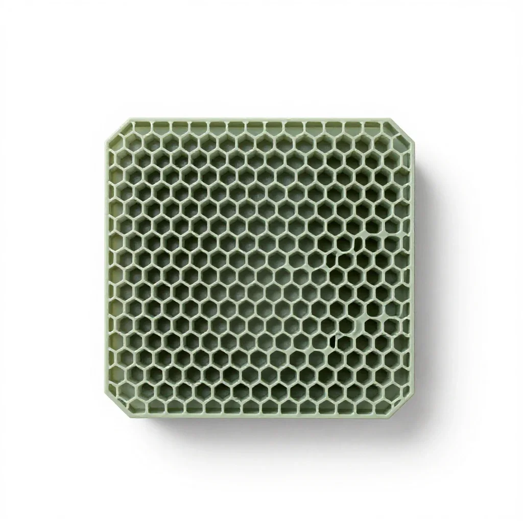 Honeycomb isolated on a white background