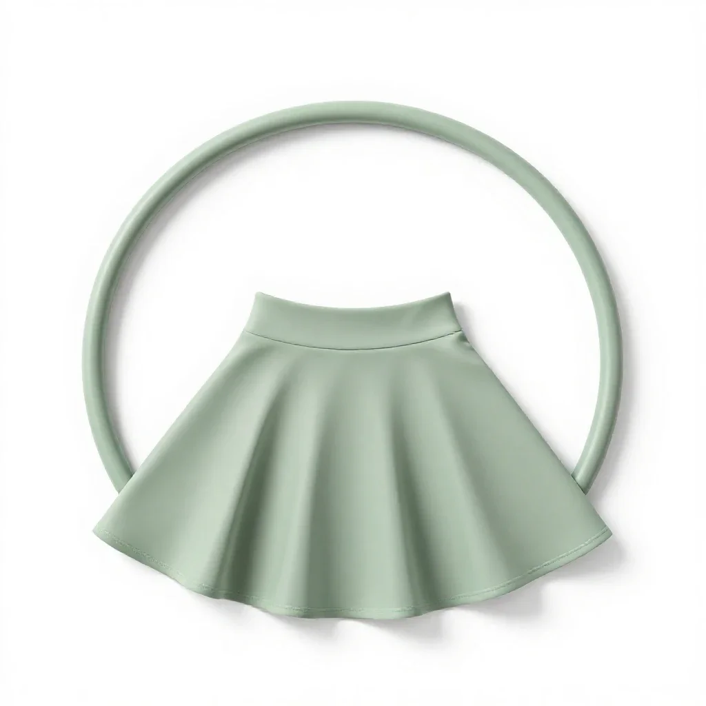 Hoop isolated on a white background