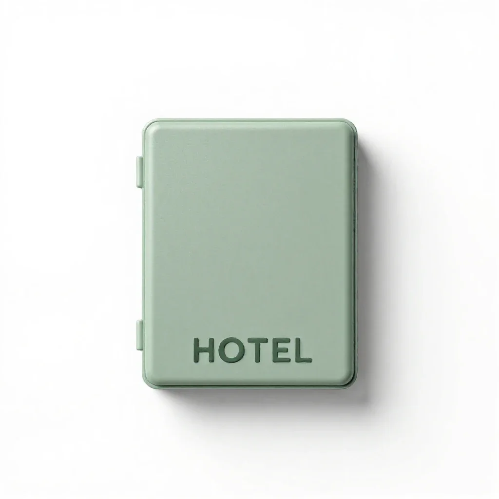 Hotel isolated on a white background