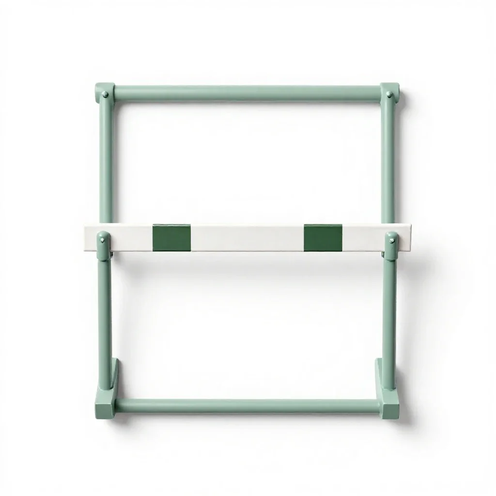 Hurdle isolated on a white background