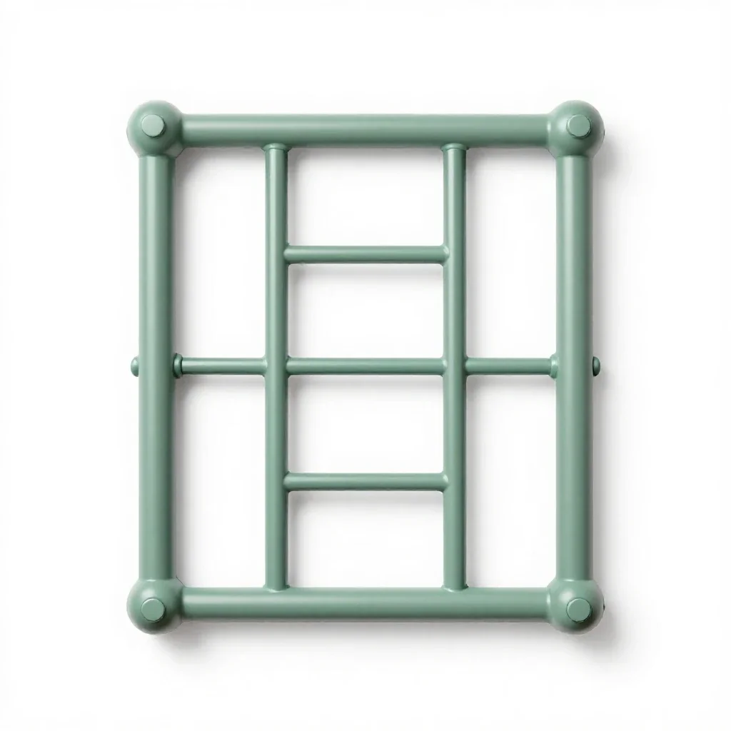 Jungle gym isolated on a white background