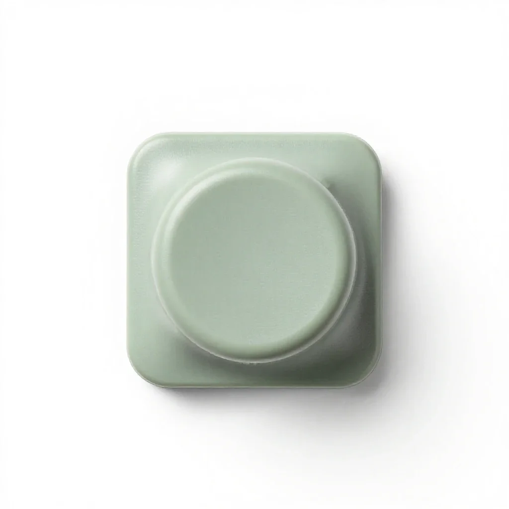 Knob isolated on a white background