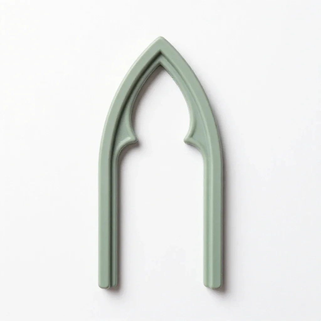 Lancet arch isolated on a white background