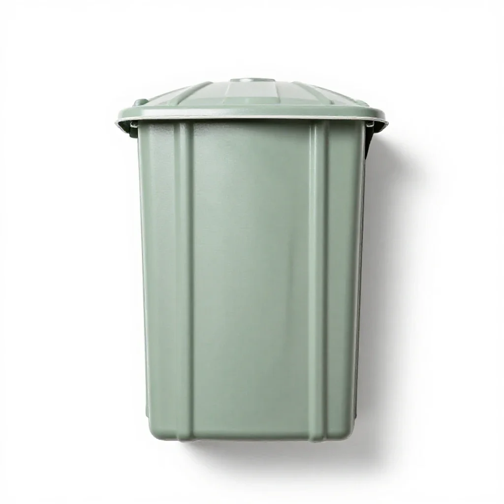Latrine isolated on a white background