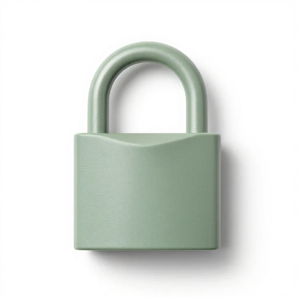 Lock-gate isolated on a white background
