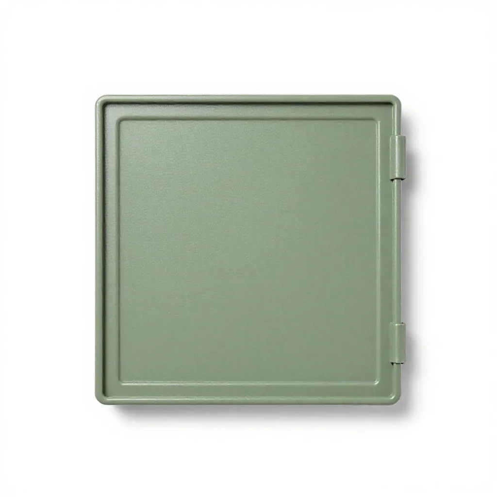 Military quarters isolated on a white background
