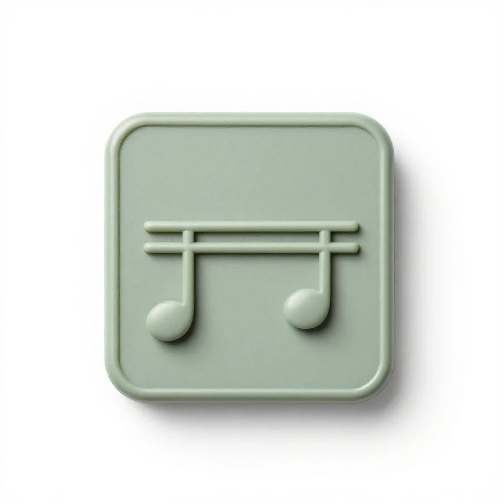 Music school isolated on a white background