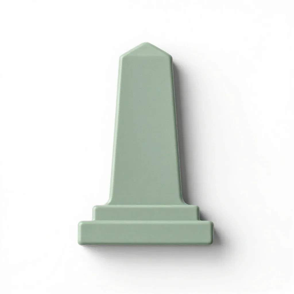 National monument isolated on a white background