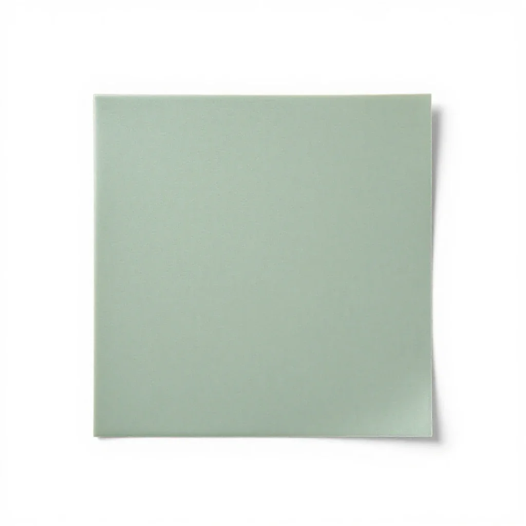 Plastic laminate isolated on a white background