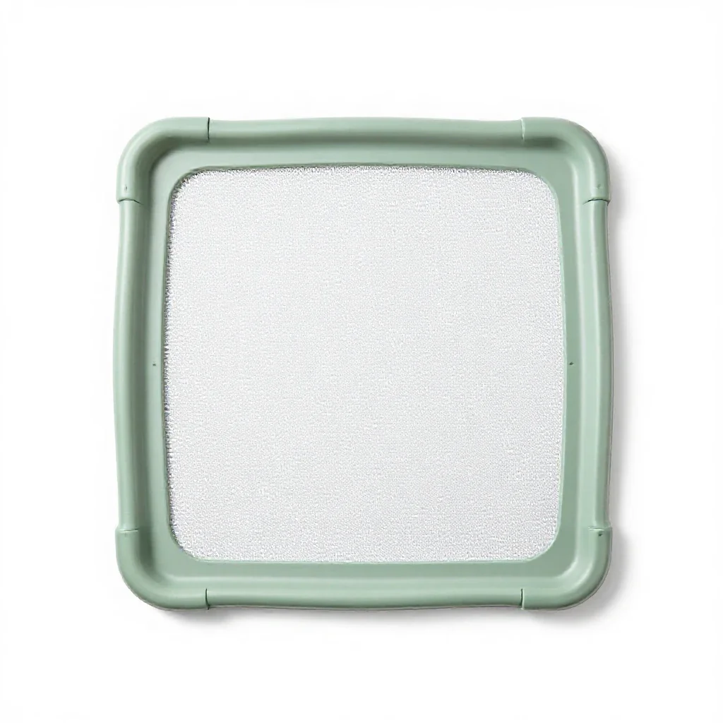 Playpen isolated on a white background