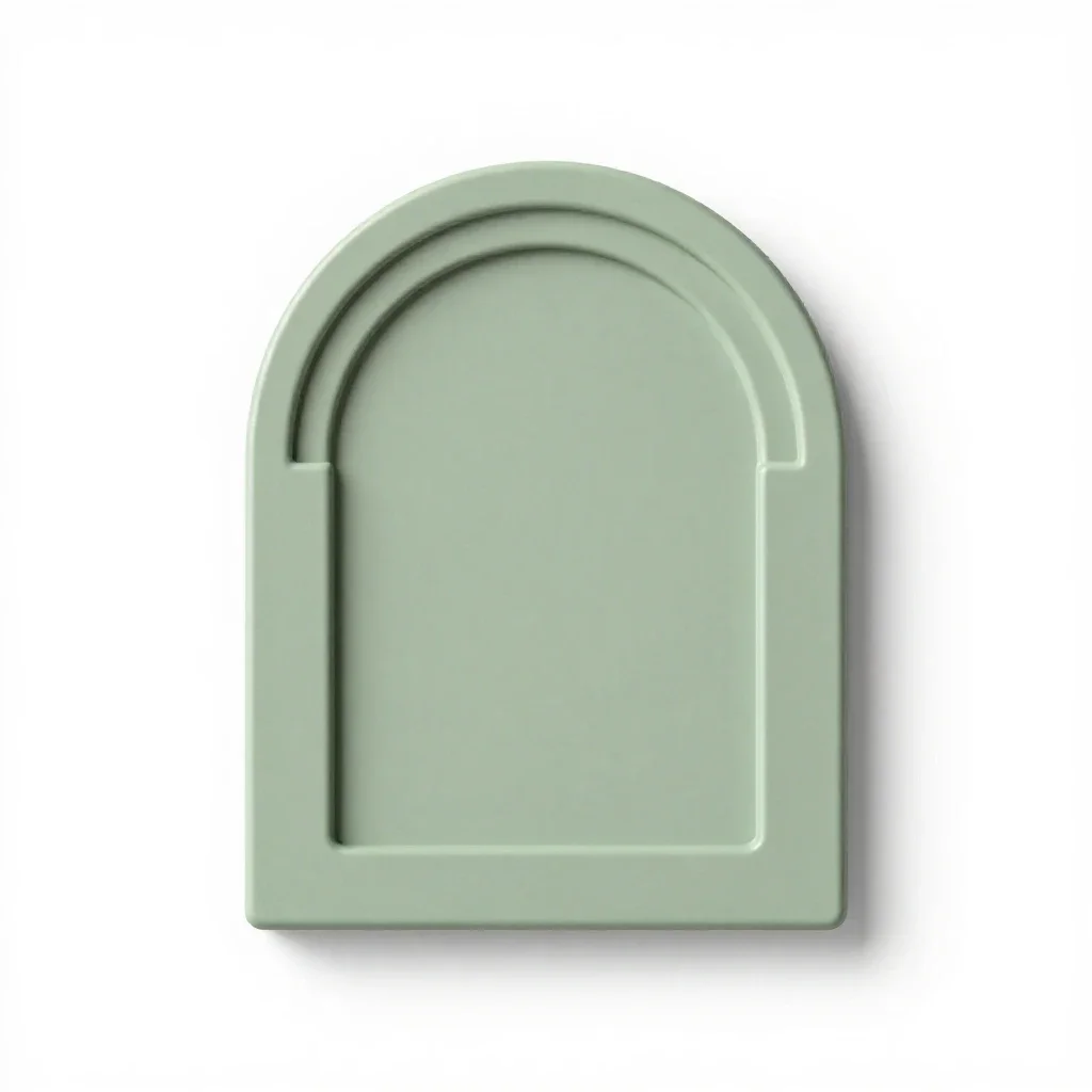 Proscenium arch isolated on a white background
