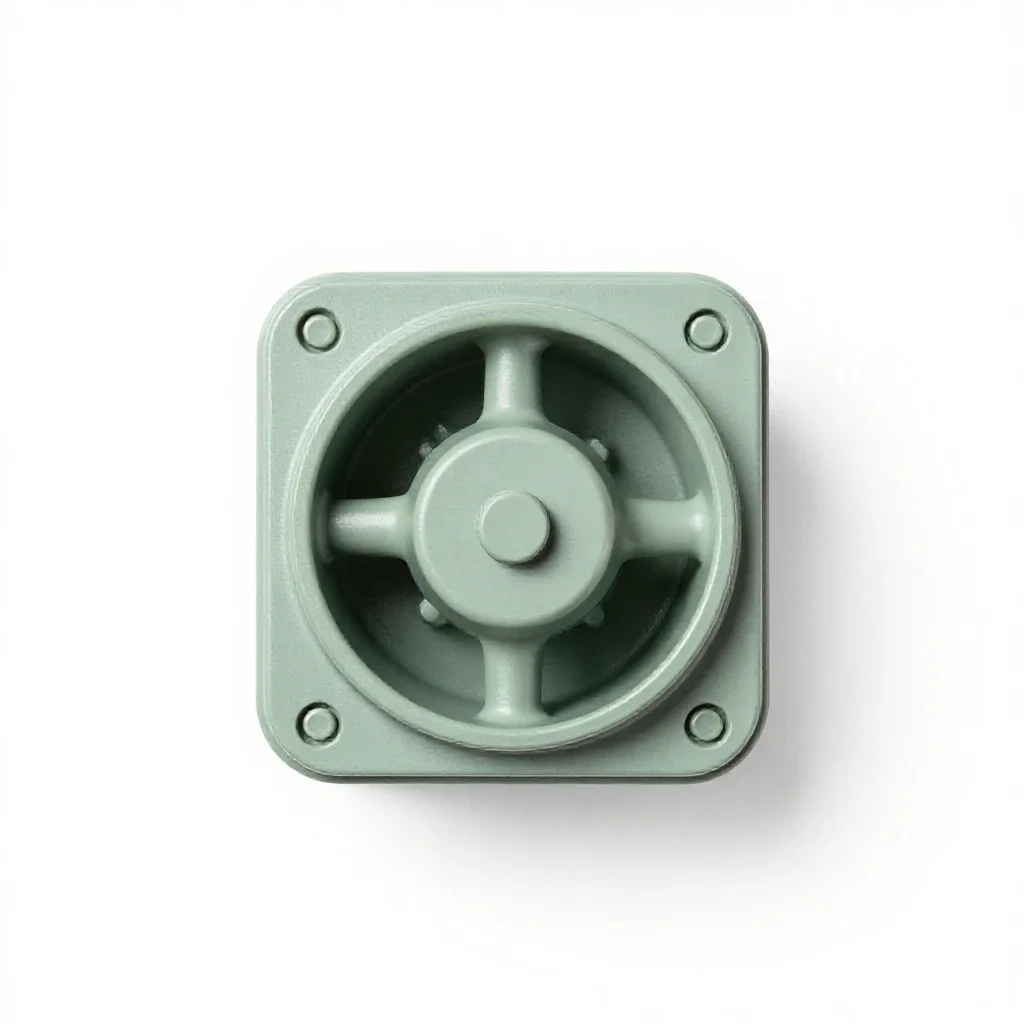 Pump well isolated on a white background