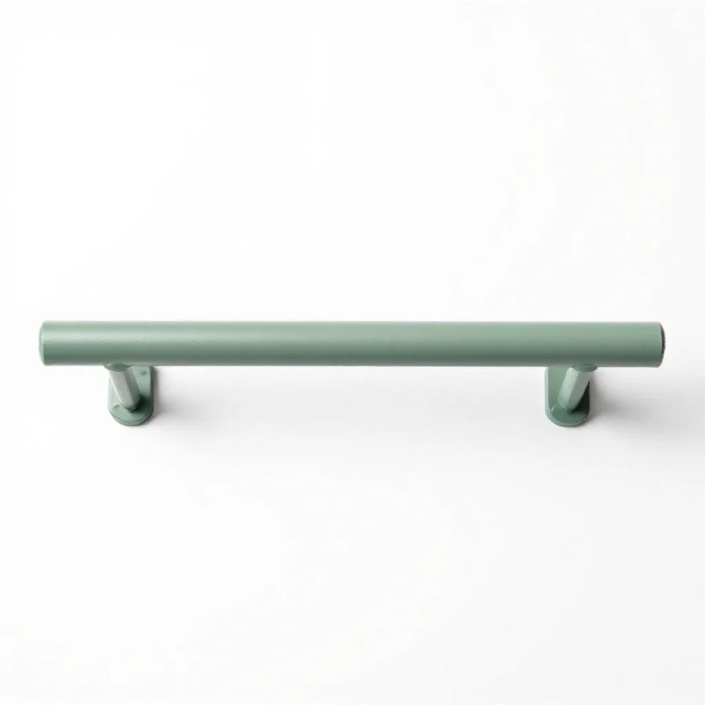 Railing isolated on a white background
