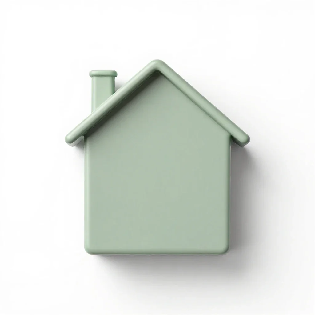 Rest house isolated on a white background