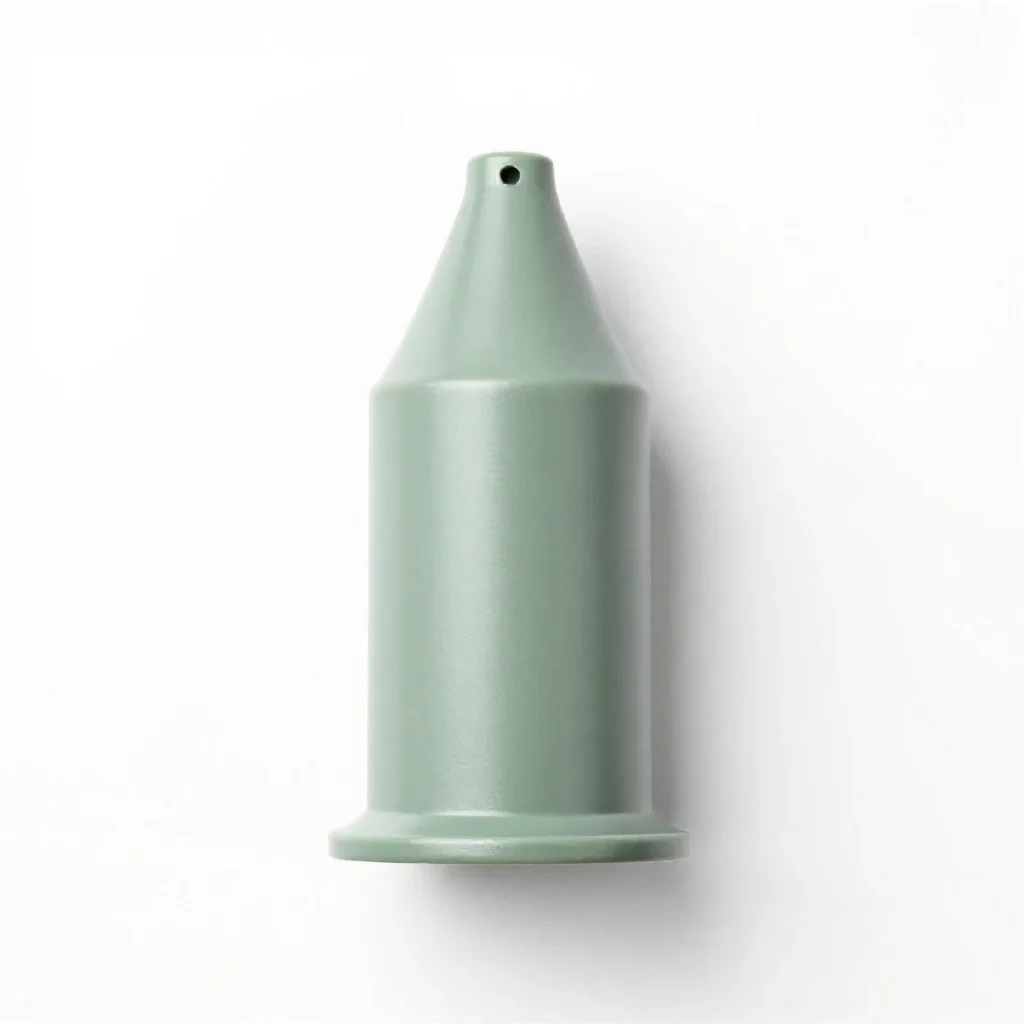 Shot tower isolated on a white background