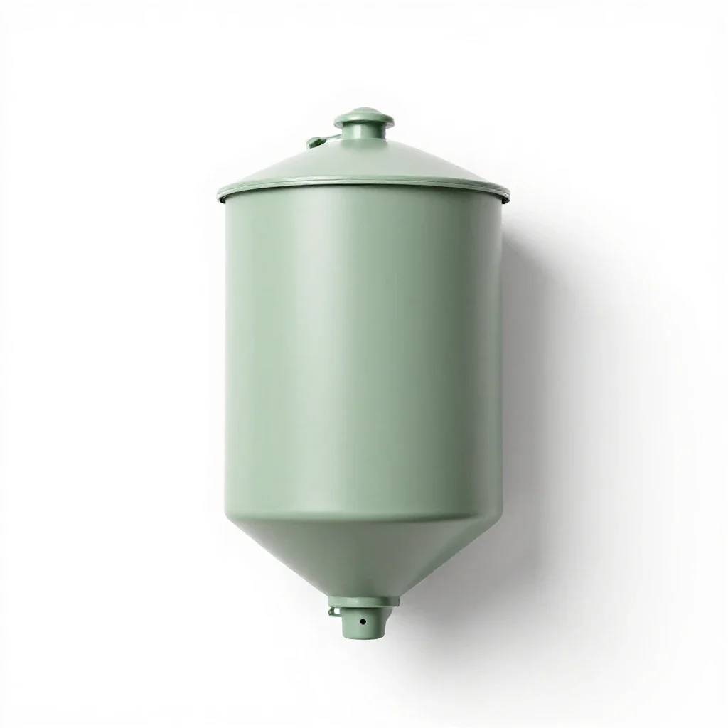 Silo isolated on a white background