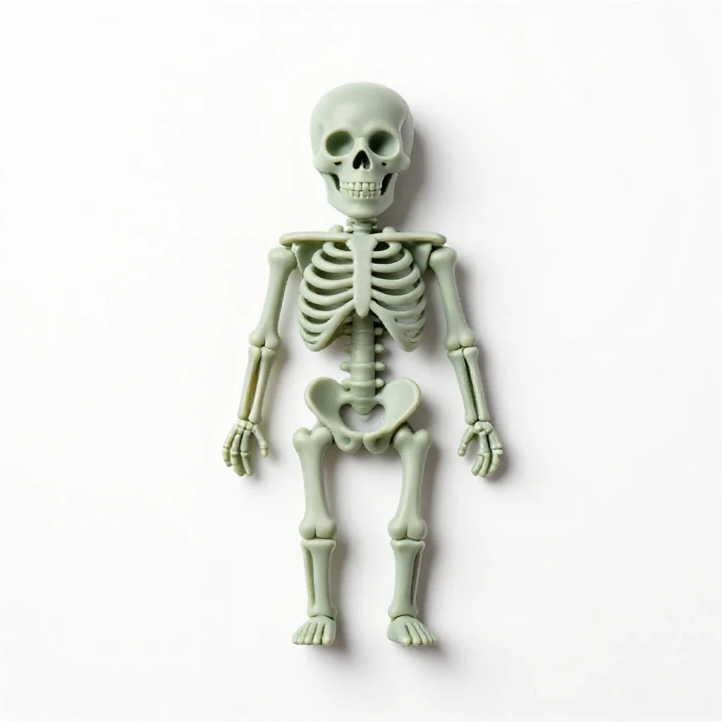Skeleton isolated on a white background